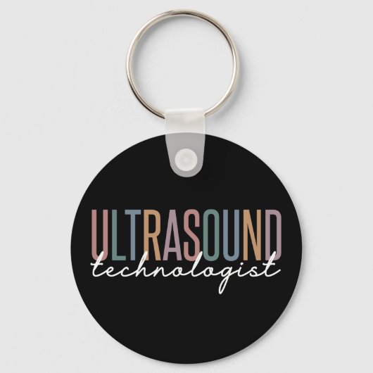 Porte-clés Technologue Ultrasound (Recto)