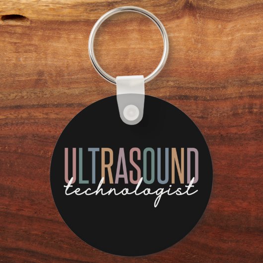 Porte-clés Technologue Ultrasound (Recto)