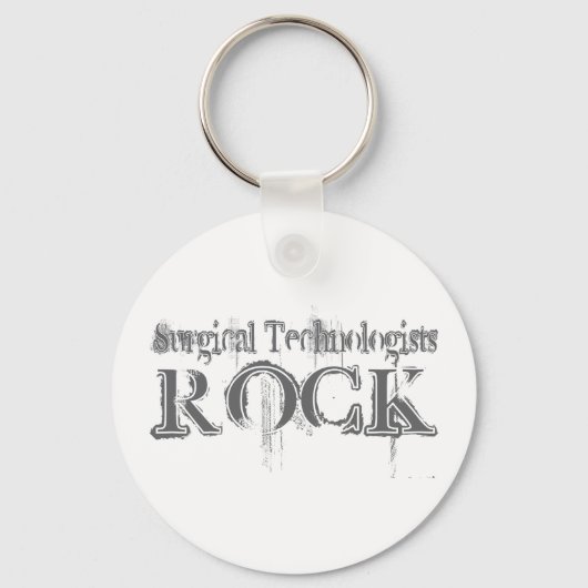 Porte-clés Technologues chirurgicaux Rock (Recto)