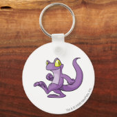 Porte-clés Techo Purple (Recto)