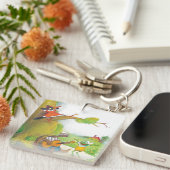 Porte-clés Ted, Ed et Caroll le pique-nique 1 (Devant Droit)