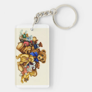 Porte-clés TEDDY BEAR HUGS PORTE - CLÉ Personnaliser