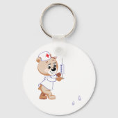Porte-clés Teddy Bear Nurse Porte - clé (Verso)