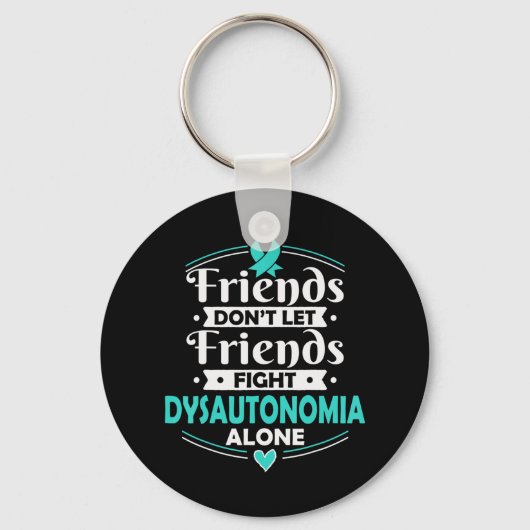 Porte-clés Tee de dysfonction autonome - Sensibilisation à la (Recto)