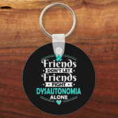 Porte-clés Tee de dysfonction autonome - Sensibilisation à la (Recto)