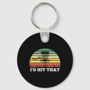 Porte-clés Tee De Golf Disque Pour Hommes Femmes Frisbee Funn