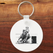 Porte-clés TEE Rodeo Cowgirl (Recto)