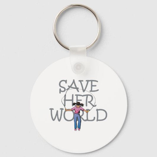 Porte-clés TEE Sauvons Son Monde (Recto)