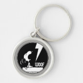 Porte-clés Tee - shirt | Snoopy Howling (Devant)