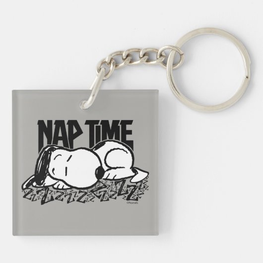 Porte-clés Tee - shirt | Snoopy Nap Time (Dos)