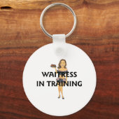 Porte-clés TEE Waitress En Formation (Recto)