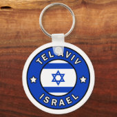 Porte-clés Tel Aviv Israël (Recto)