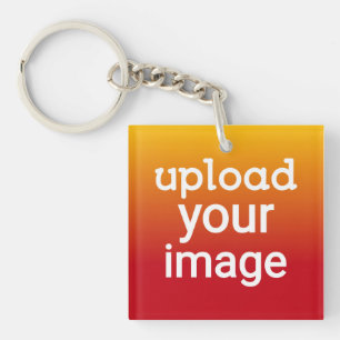 Porte-clés Téléchargement de photo personnalisé