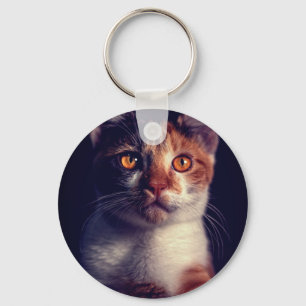 Porte-clés Télécharger votre photo de familier personnalis