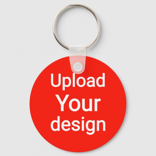 Porte-clés Téléchargez votre design (Recto)
