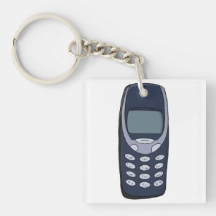 Porte-clés Téléphone cellulaire vintage