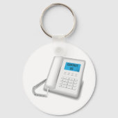 Porte-clés Téléphone de contact service clientèle (Recto)