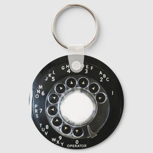 Porte-clés Téléphone Rotary (Recto)