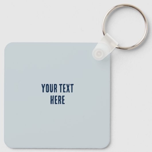 Porte-clés Téléphone rotatif Bleu (Dos)