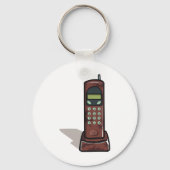 Porte-clés Téléphone sans fil rétro Vintage 90s (Recto)