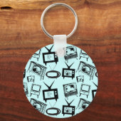 Porte-clés Téléviseurs rétro (Recto)