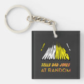 Porte-clés Tells Dad Jokes At Random (Devant)