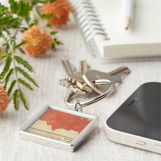 Porte-clés Température moyenne (Côté)