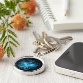 Porte-clés Tempête (bleu) (Côté)