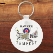 Porte-clés tempête hawker (Recto)