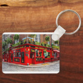 Porte-clés Temple Bar Dublin City, Irish Pub (Recto)