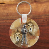 Porte-clés Temple des chevaliers 001 (Recto)