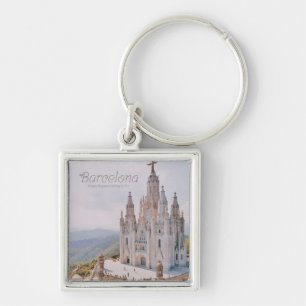 Porte-clés Temple d'Espagne de Barcelone Expiatori del Sagrat