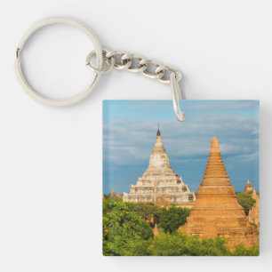 Porte-clés Temples et pagodes antiques Bagan