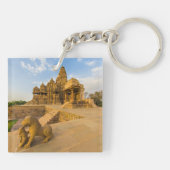 Porte-clés Temples hindous de Khajuraho (Dos)