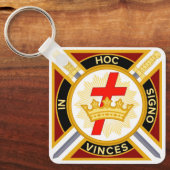 Porte-clés Templier de Chevalier (Recto)