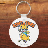 Porte-clés Temps d'aventure | Finn Riding Jake (Recto)