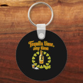 Porte-clés Temps n'importe quel temps équipe de fête lime con (Recto)