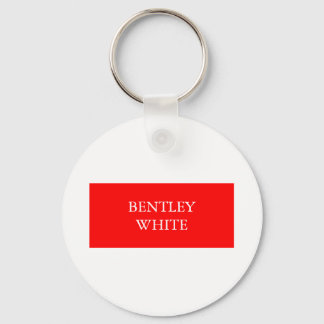 Porte-clés Tendance Rouge Blanc Style Simple Simple Plaque Vo