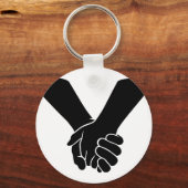 Porte-clés Tenir les mains (Recto)