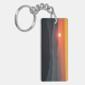 Porte-clés Tennant Mt, zone des champs de cimetière, lever du (Devant gauche)