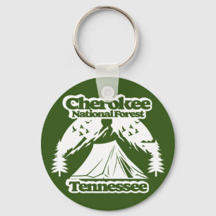 Porte-clés Tennessee de la forêt nationale de Cherokee