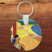 Porte-clés Tennis à Monte Carlo (Recto)