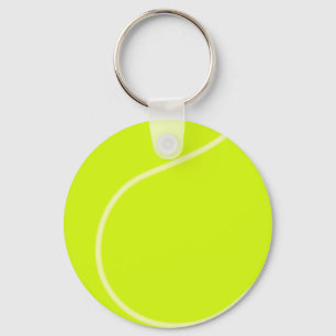 Porte-clés Tennis Ball Button Keychain