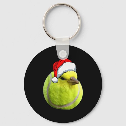 Porte-clés Tennis Bird Ball Meme Christmas Pajamas Funny Meme (Recto)