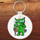 Porte-clés Tennis Cat (Recto)