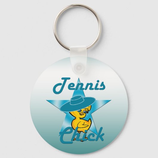 Porte-clés Tennis Chat #7 (Recto)