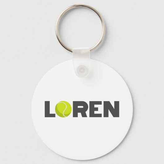 Porte-clés Tennis de Loren (Recto)