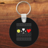 Porte-clés Tennis de Noël 16 (Recto)