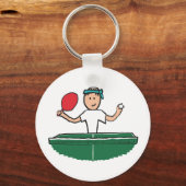 Porte-clés Tennis de table (Recto)