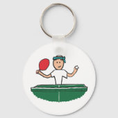 Porte-clés Tennis de table (Verso)